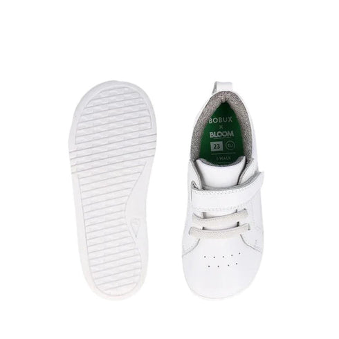 Bobux Kids IWalk IW Pace Optical White Sneaker
